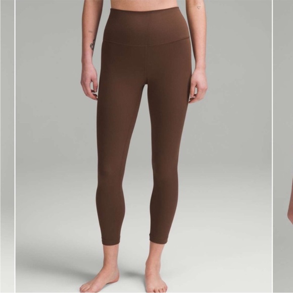 Lululemon Align Ribbed Tank Roasted Brown EUC size 6 - Picture 7 of 9